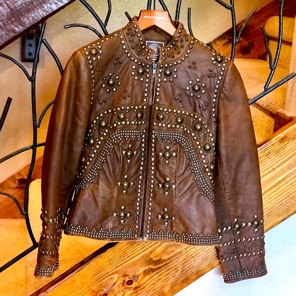 Double D Ranch Jackets & Blazers - Double D Ranch Chinga Chinga Studded Jacket XS